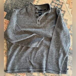 Men’s GAP Sweater with Quarter Button Detail